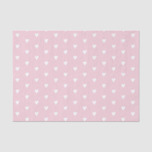 Papier de soie de soie savoureux rose de motif de