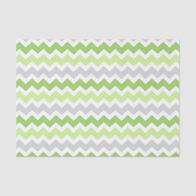 Papier de soie de soie vert gris de motif de (Recto)