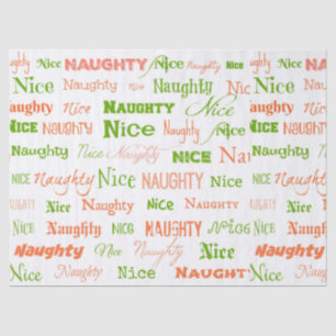 Papier de soie de soie vilain ou Nice de Noël