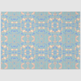 Papier de soie délicat vert or bleu citron