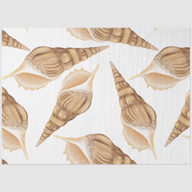 Papier de soie design série de la vie marine 32 (Recto)