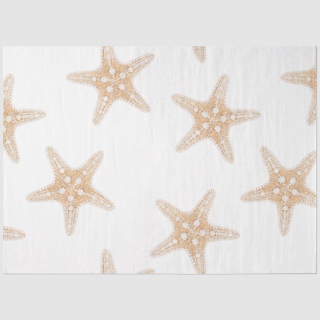 Papier de soie design série Vie marine 19 (Recto)