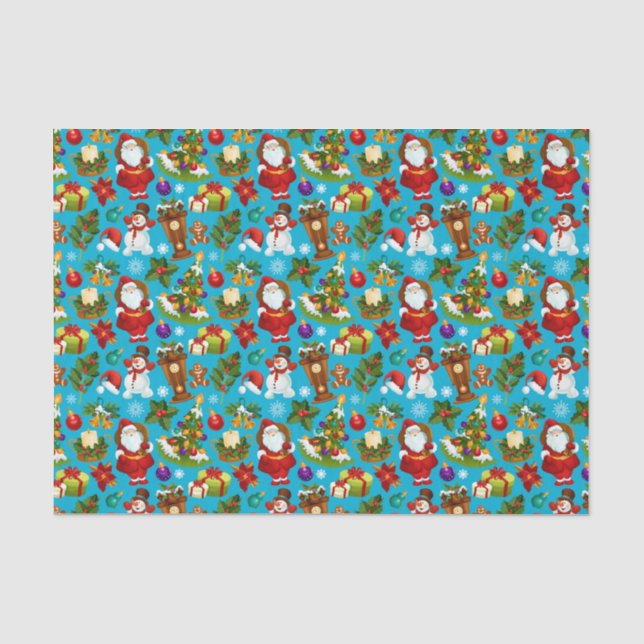 Papier de soie du Père Noël (Recto)