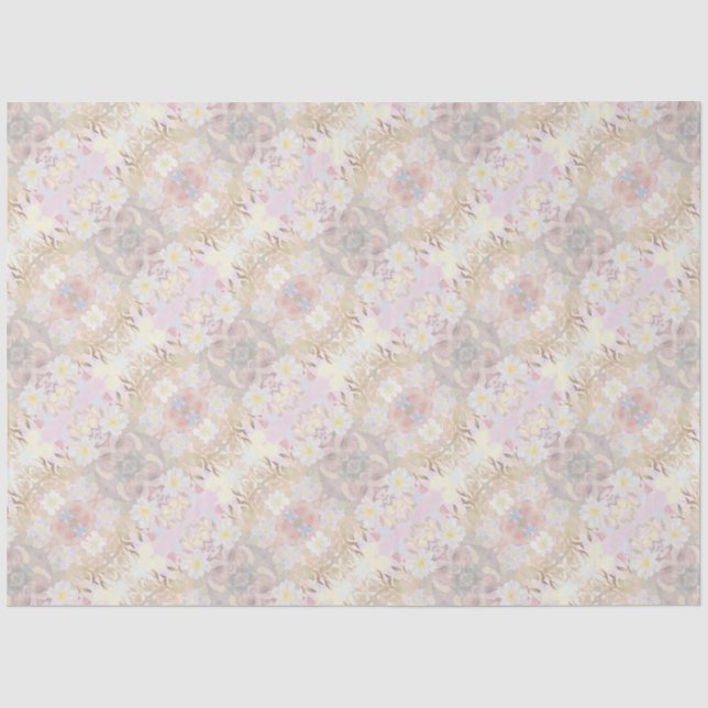 Papier de soie élégant Pamela Pattern B 8,16 kg (Recto)