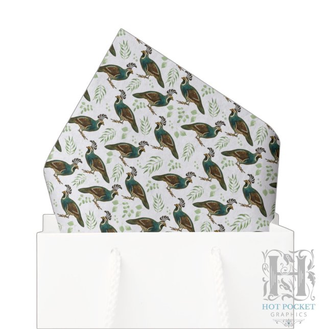 Papier de soie en forme de caille (Créateur téléchargé)