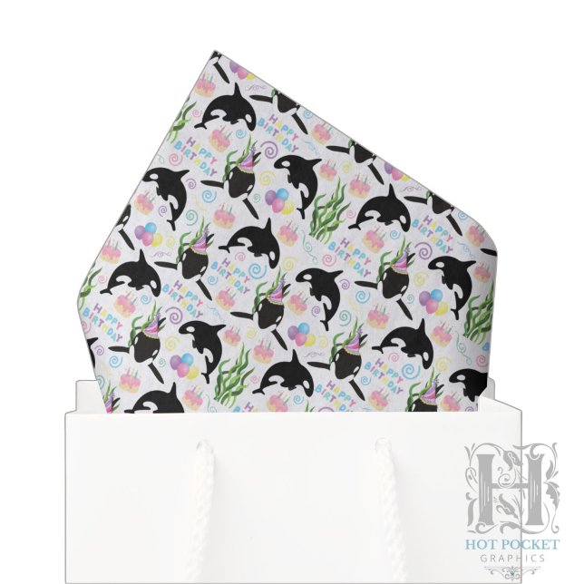 Papier de soie en forme d'épaulard (Créateur téléchargé)