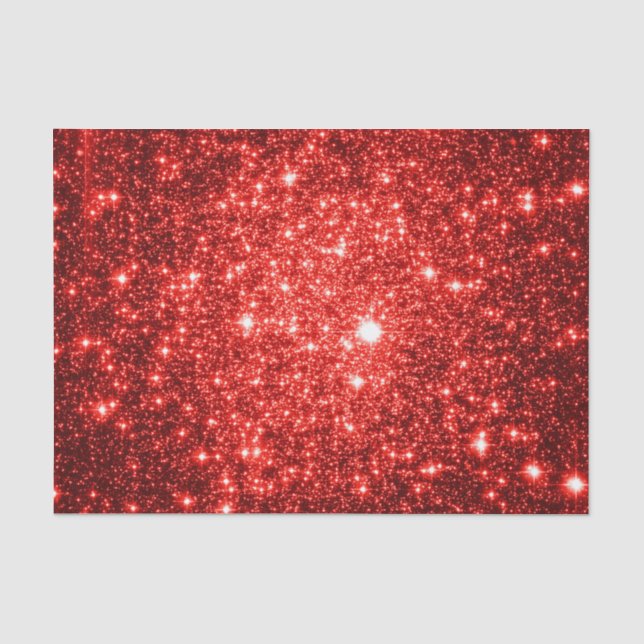 Papier de soie Étoiles Rouges (Recto)