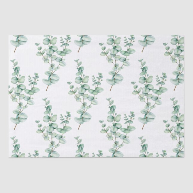 Papier de soie eucalyptus (Recto)