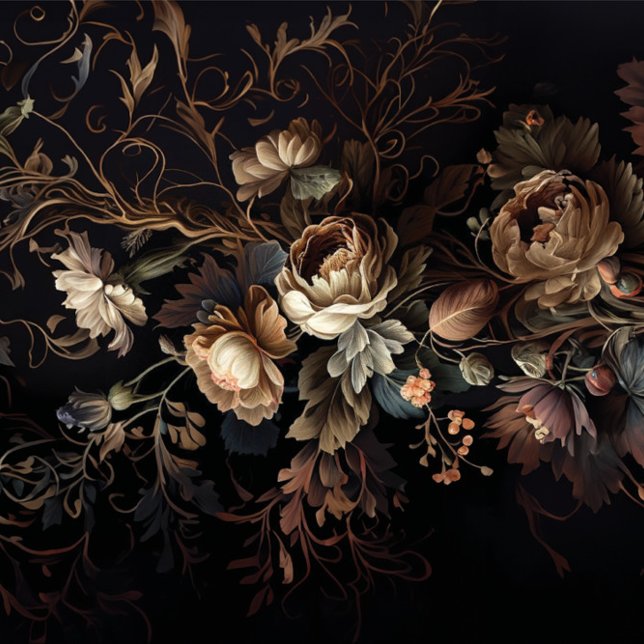 Papier de soie floral altéré par les intempéries  (Créateur téléchargé)
