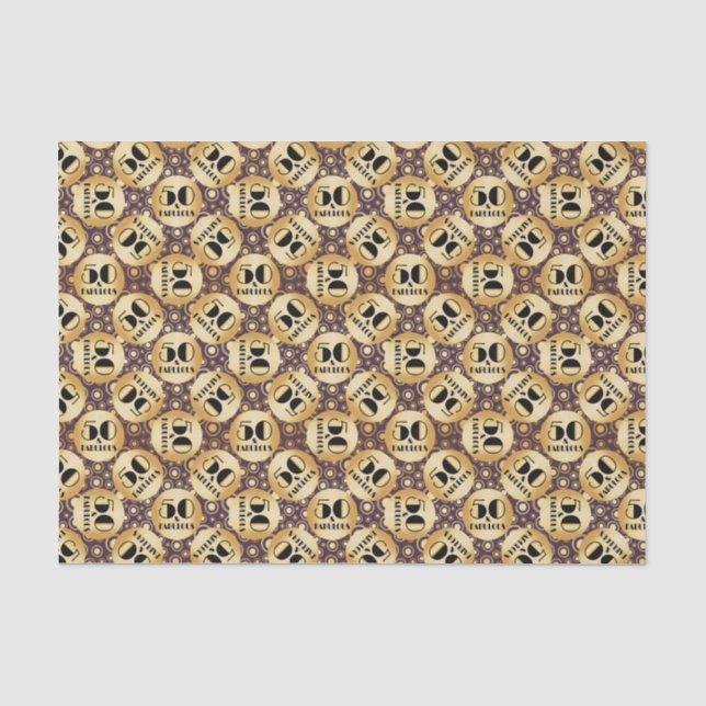 Papier de soie Golden Fabulous Fifty (Recto)