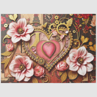 Papier de soie gothique romantique