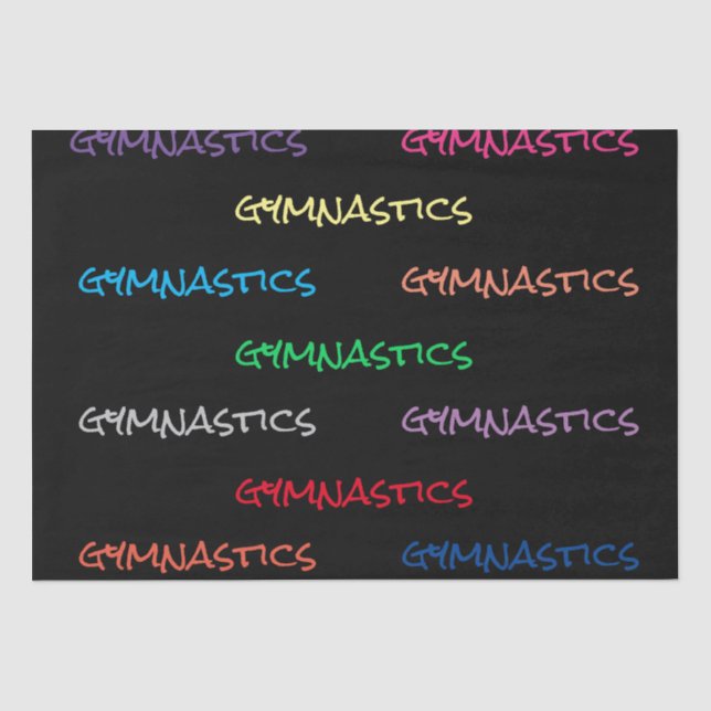 Papier de soie gymnastique (Recto)