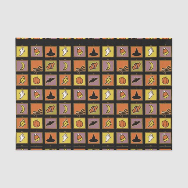Papier de soie Halloween (Recto)