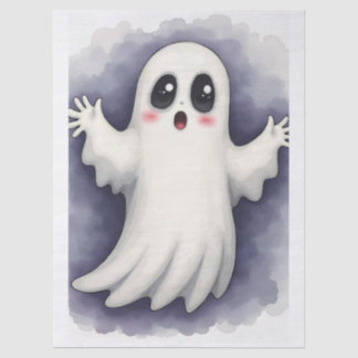 Papier de soie Halloween Fantôme Effrayant