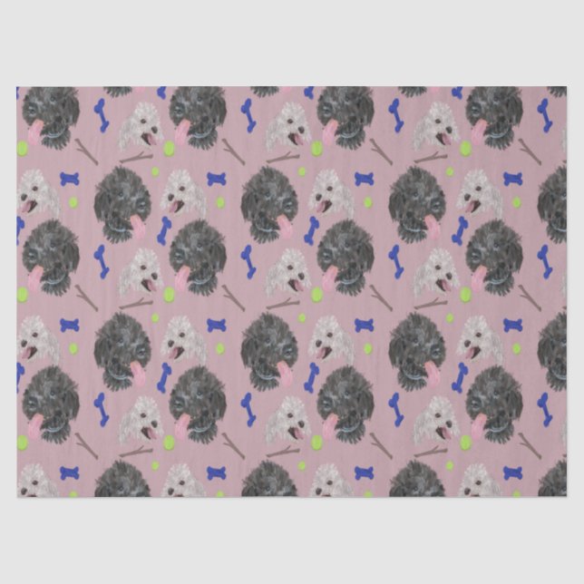 Papier de soie Happy Paws (Recto)
