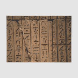 Papier de soie Hiéroglyphes égyptiens