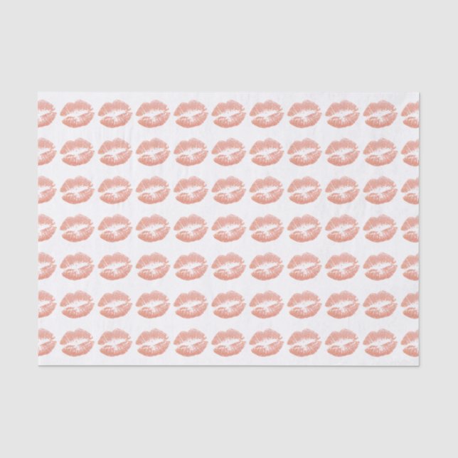 Papier de soie Kiss Champagne (Recto)