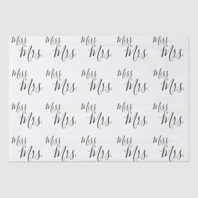 Papier de soie - Mlle à Mme (Recto)