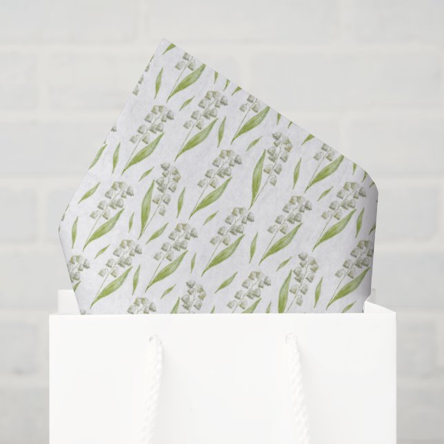 Papier de soie Muguet (Sac cadeau)