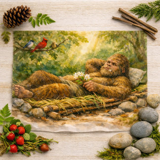 Papier de soie Paresseux Sasquatch d'été Observati