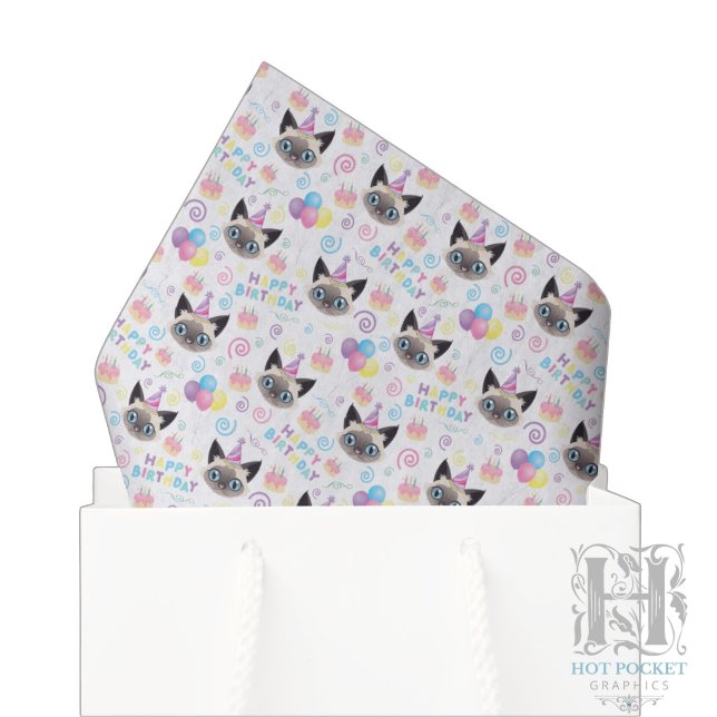 Papier de soie pour chat siamois (Créateur téléchargé)