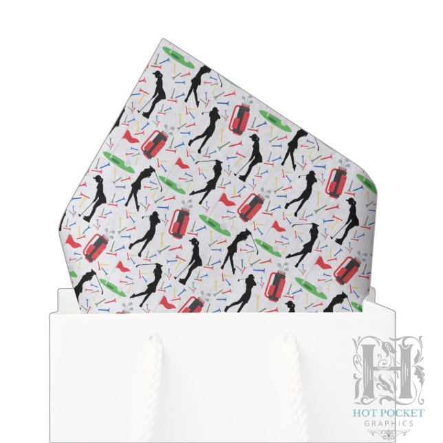 Papier de soie pour golf (femmes) (Créateur téléchargé)