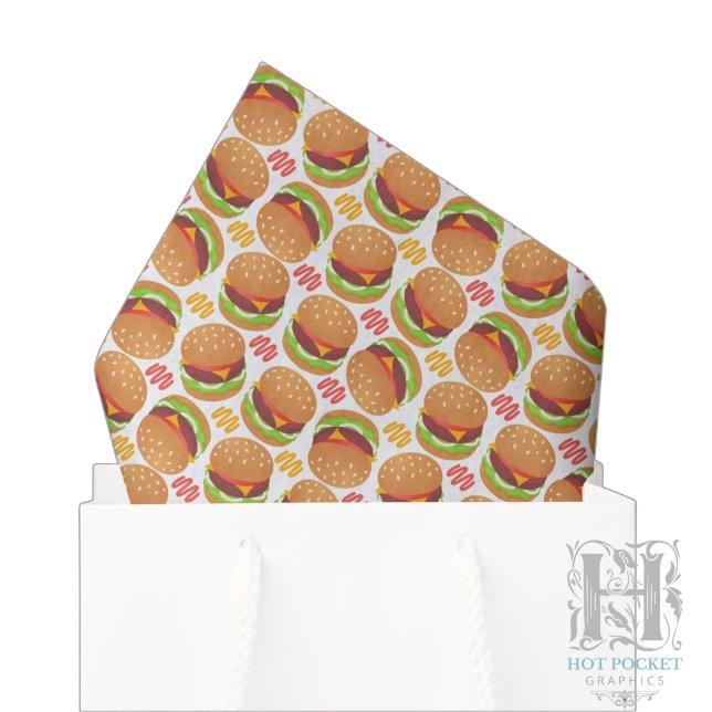 Papier de soie pour hamburgers (Créateur téléchargé)