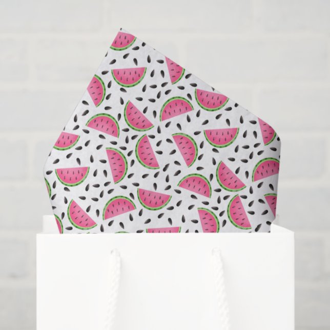 Papier de soie pour pastèques (Sac cadeau)