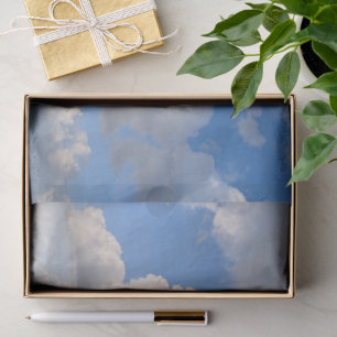 Papier de soie pour photographie de nuages dans le