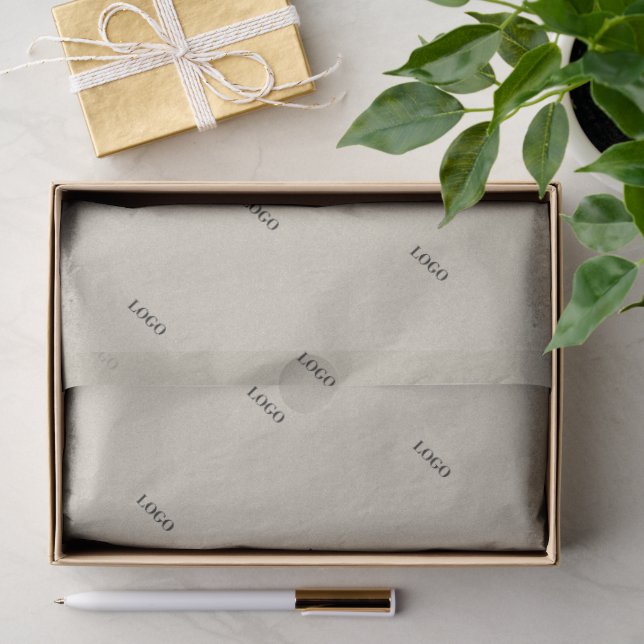 Papier de soie professionnel de luxe minimal (Cadeau)
