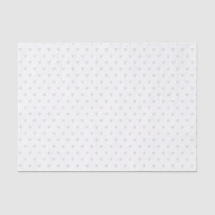 Papier de soie rose coeur