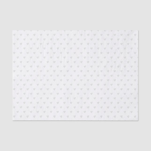 Papier de soie rose coeur (Recto)