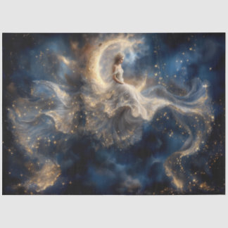 Papier de soie scintillant dans le temps