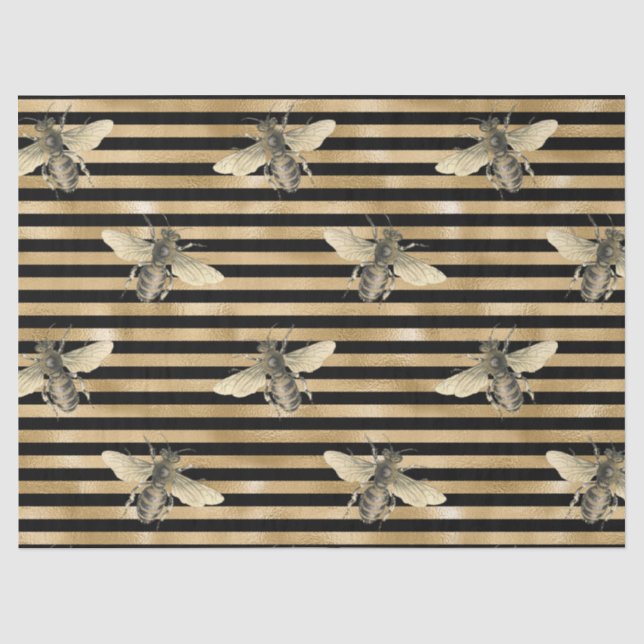 Papier de soie série Honey Bee Design 10 (Recto)