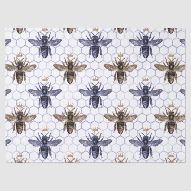 Papier de soie Série Serenity Bee Design 21 (Recto)