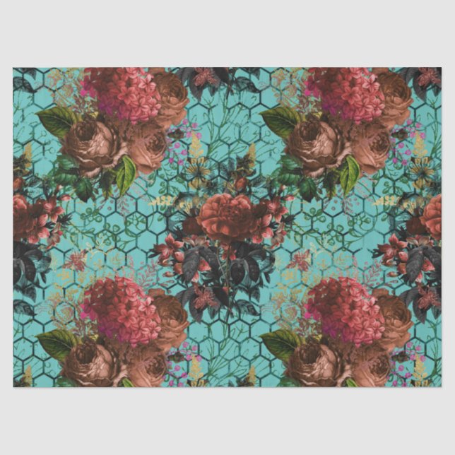 Papier de soie série Woodland Bee Design 24 (Recto)