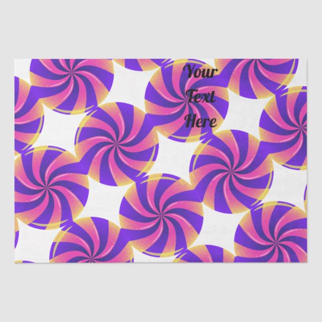 Papier de soie texte couleur noire (Recto)