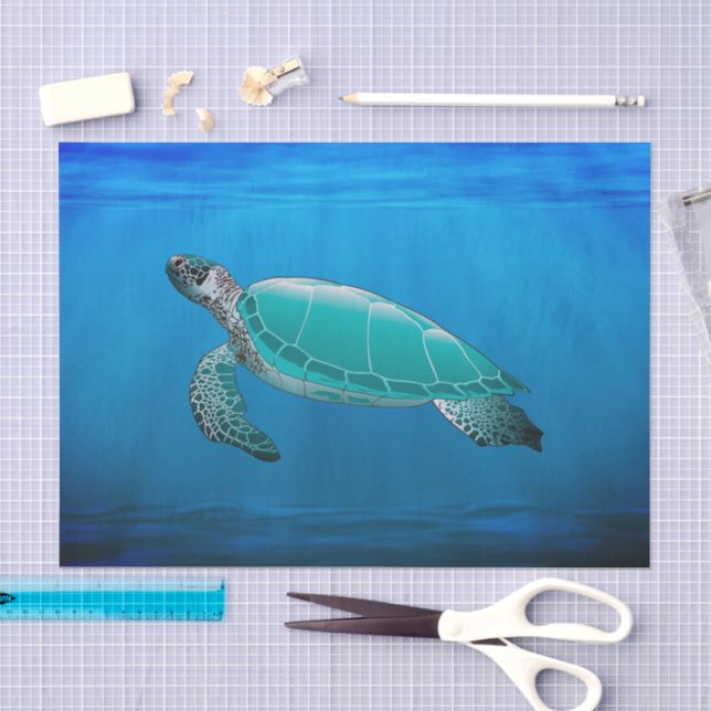 Papier de soie Tortue (Artisanat)