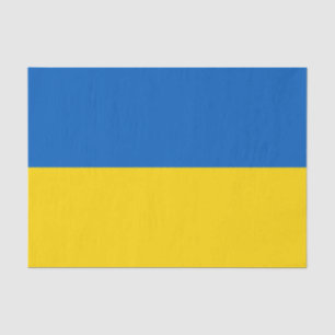 Papier de soie Ukraine, papier de soie drapeau ukr