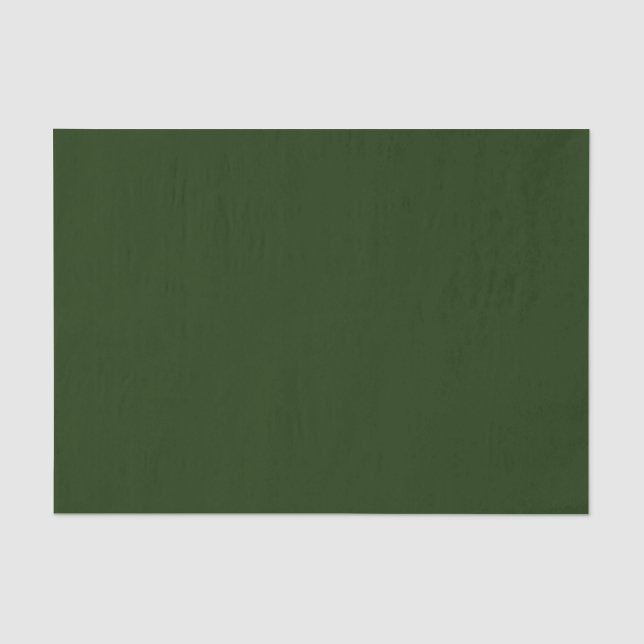 Papier de soie vert forêt (Recto)