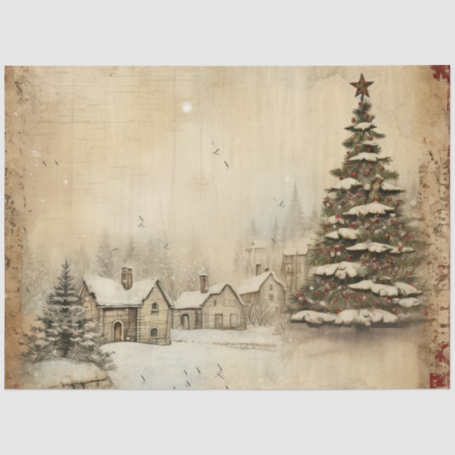 Papier de soie vintage (Recto)