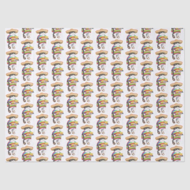 Papier de soie WENDELITO CAT (Recto)