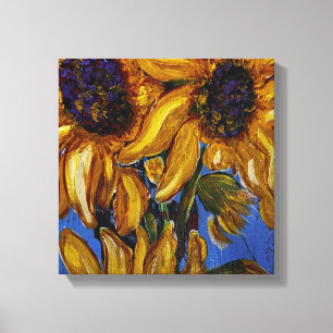Papier de toile enveloppé de tournesol