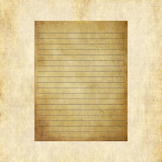 Papier d'écriture vintage (Créateur téléchargé)