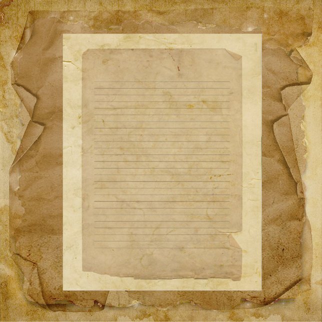 Papier d'écriture vintage (Créateur téléchargé)