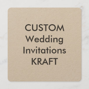 PAPIER D'EMBALLAGE 100lb 5,25" invitations carrées