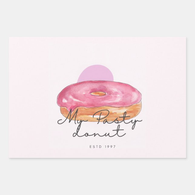 Papier d'emballage à Donut (Devant)