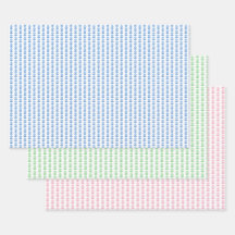 Papier d'emballage à fleurs en impression sur bloc