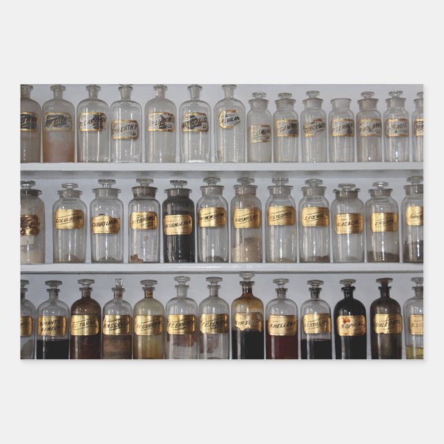 Papier d'emballage apothécaire (Devant)