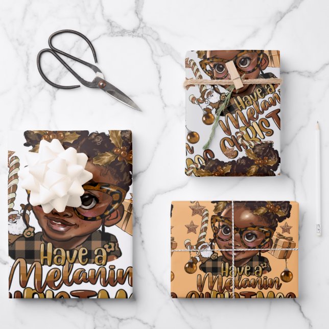 papier d'emballage brun pour bébé (Recto)